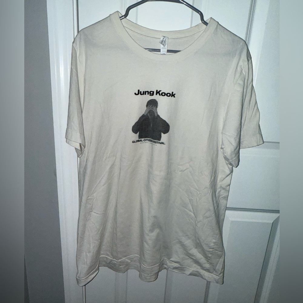 Unisex Oversized Jungkook Global Citizen Fest T-Shirt